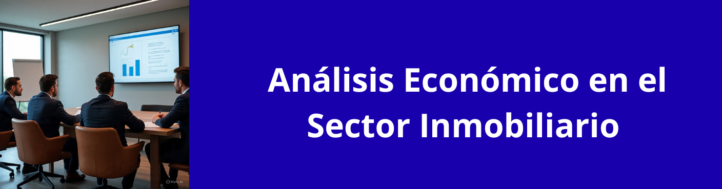 Análisis económico en el sector inmobiliario 