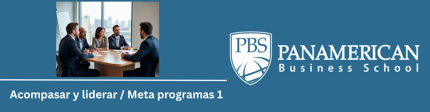 Acompasar y liderar / Meta programas 1 