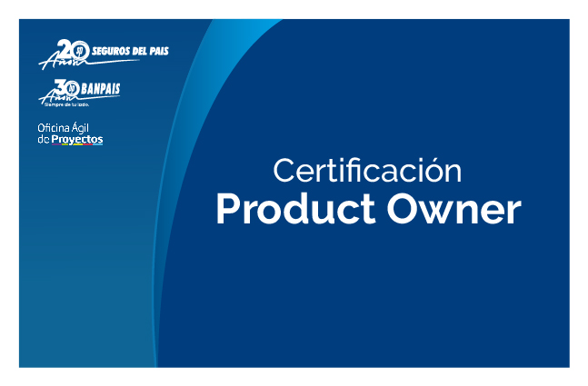 Banpais - Certificación Product Owner